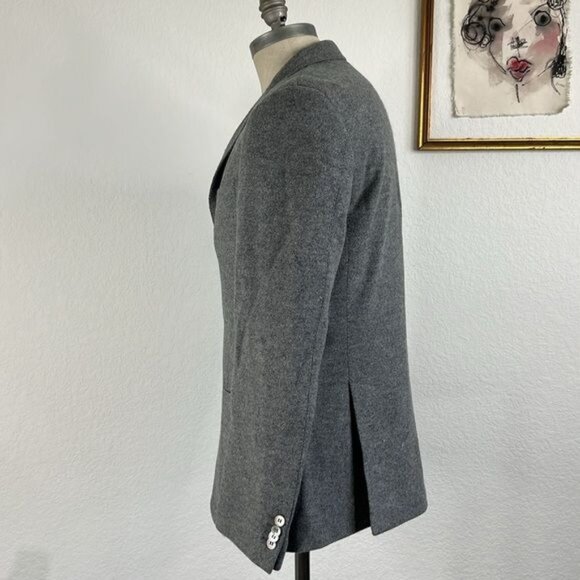 Corneliani Quilted Wool Cashmere Blazer - Picture 6 of 16